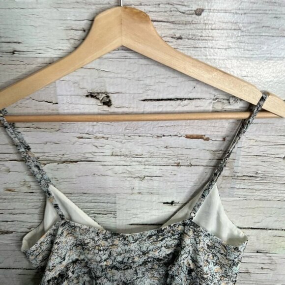 Bcbgeneration dress mini white ruffle gray size small Bcbg - Picture 4 of 7